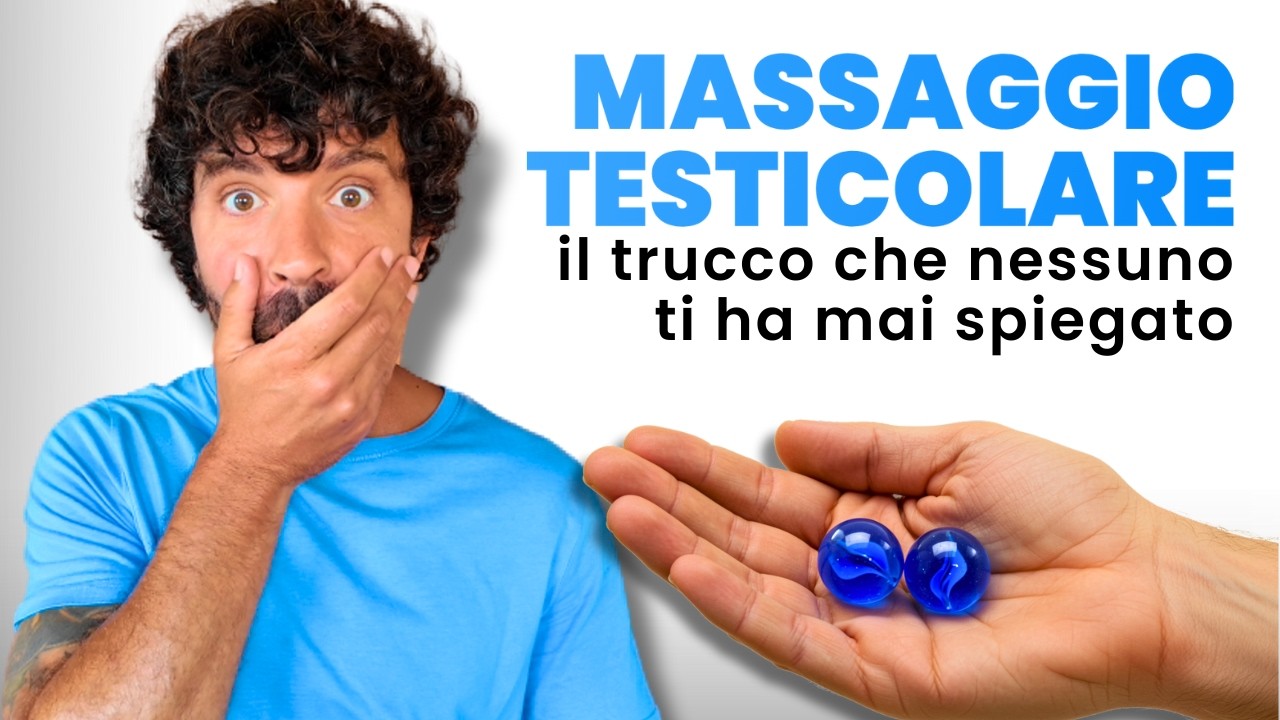 Aumenta il testosterone con il massaggio ai testicoli: pratica guidata
